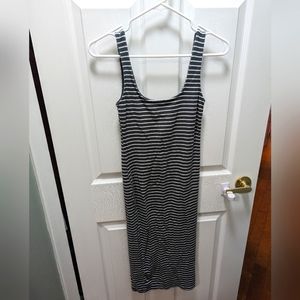 Forever 21 Square Neck Midi Bodycon Tank Dress